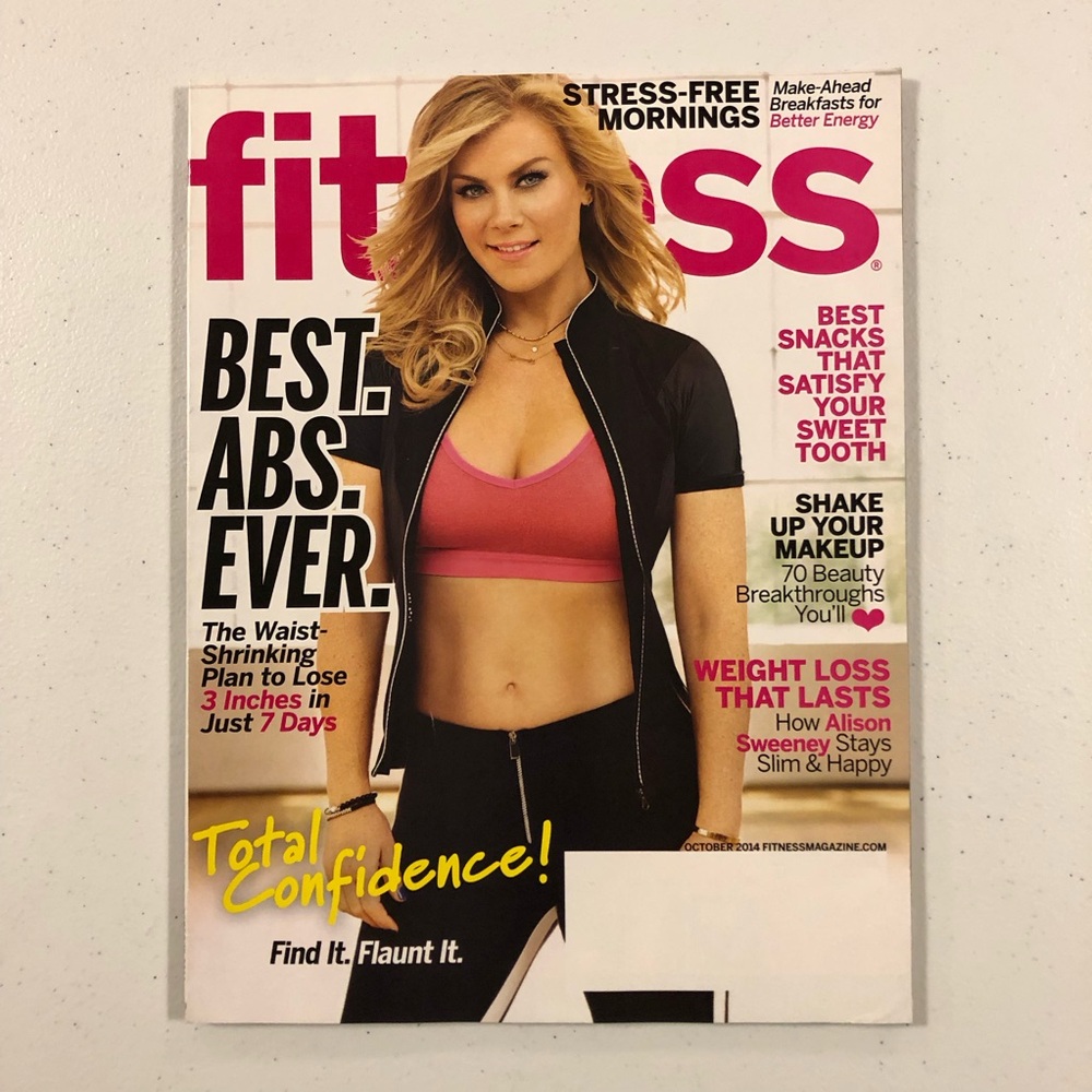Fitness Best Abs Ever October 2014 Alison Sweeney